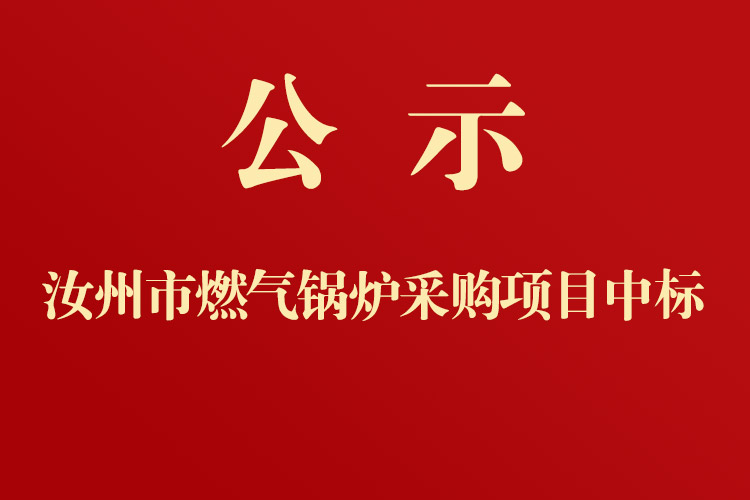 汝州市第一人民醫(yī)院燃氣鍋爐采購項目中標